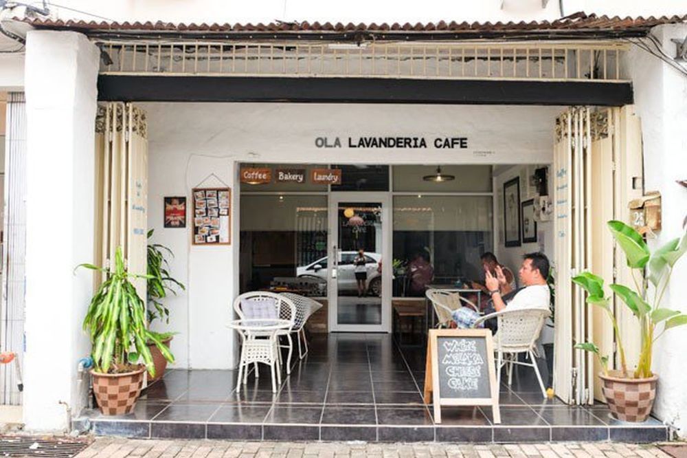Ola Lavanderia Cafe Malacca Exterior foto